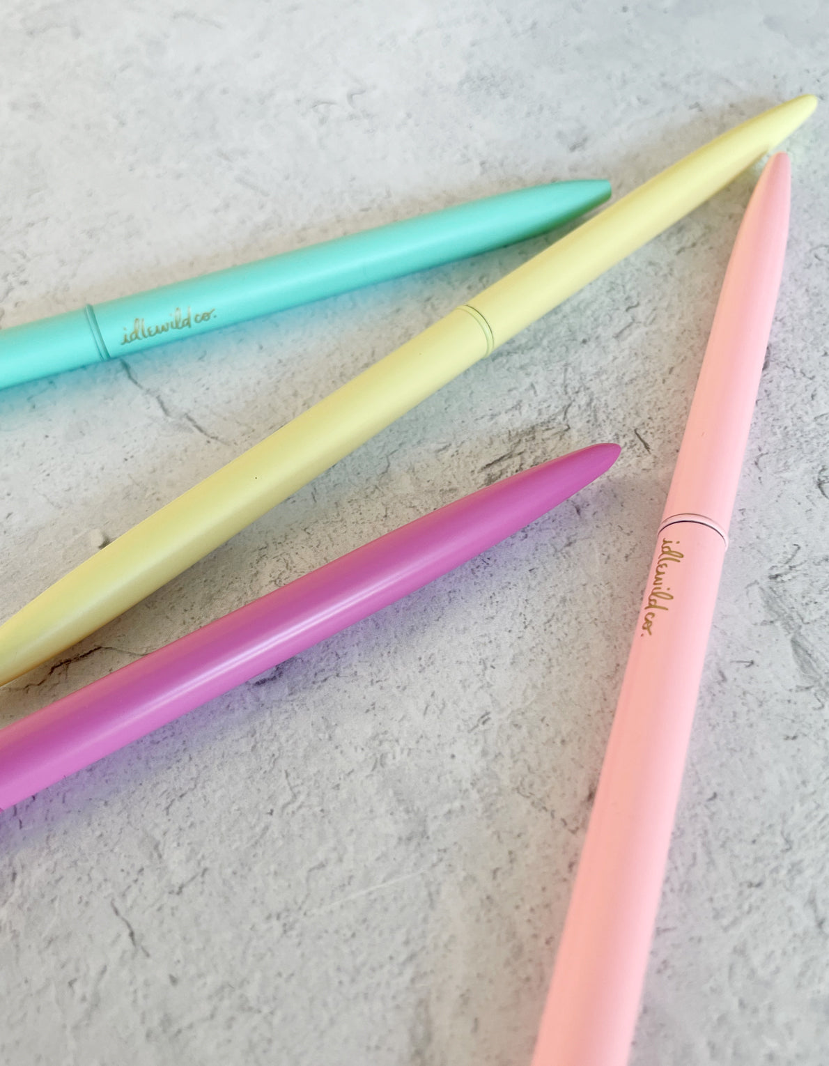 Pastel Brights Slim Pens  idlewild co. – Brave + Kind Bookshop