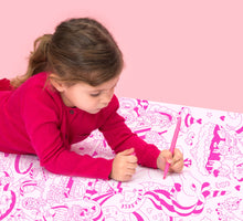 Lily Unicorn Giant Coloring Poster | OMY