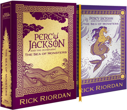 author of sea of monsters Percy Jackson and the Olympians The Sea of Monsters Deluxe Collector's Edition (Percy Jackson & the Olympians)