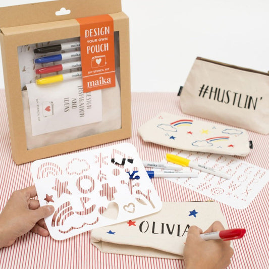 Stencil-A-Pouch Kit