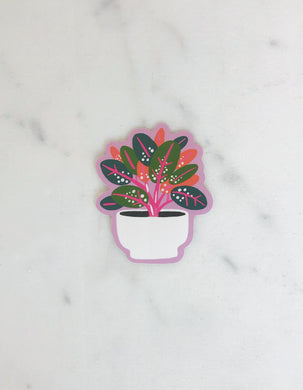Rubber Plant sticker | idlewild co.