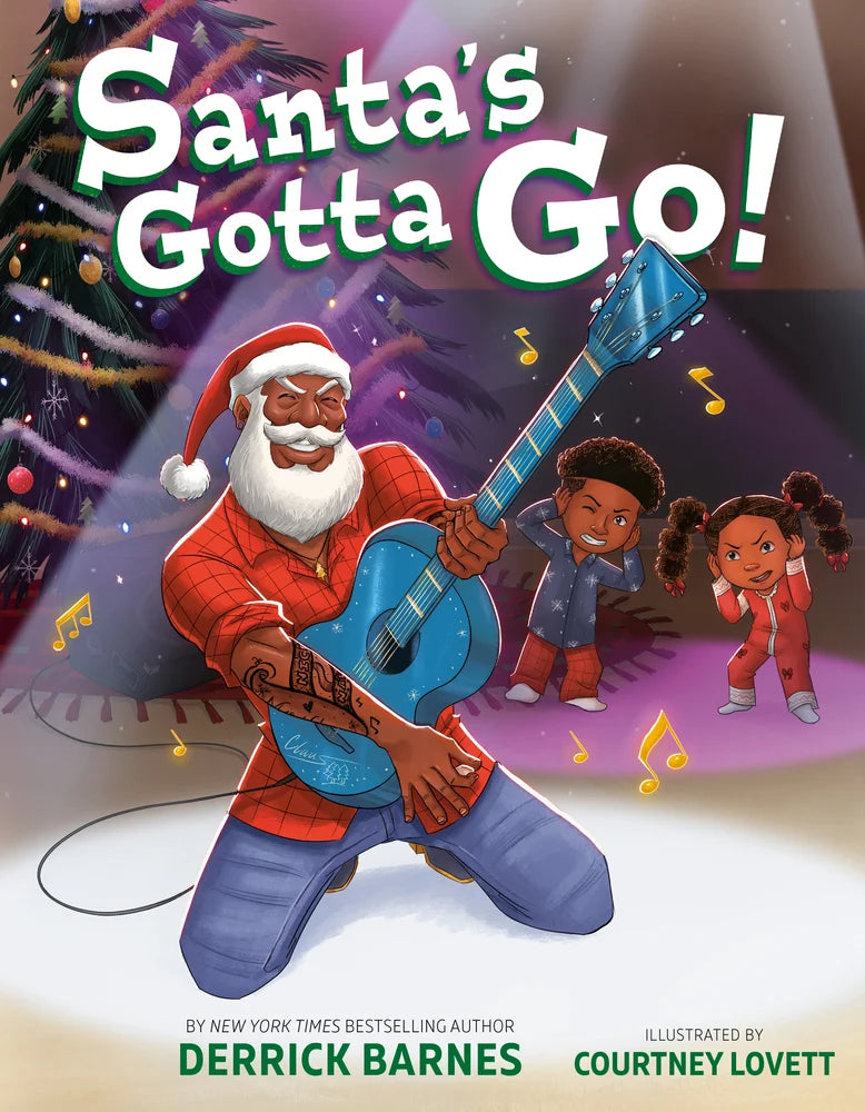 Santa's Gotta Go! | Derrick Barnes (Author) + Courtney Lovett (Illustrator)