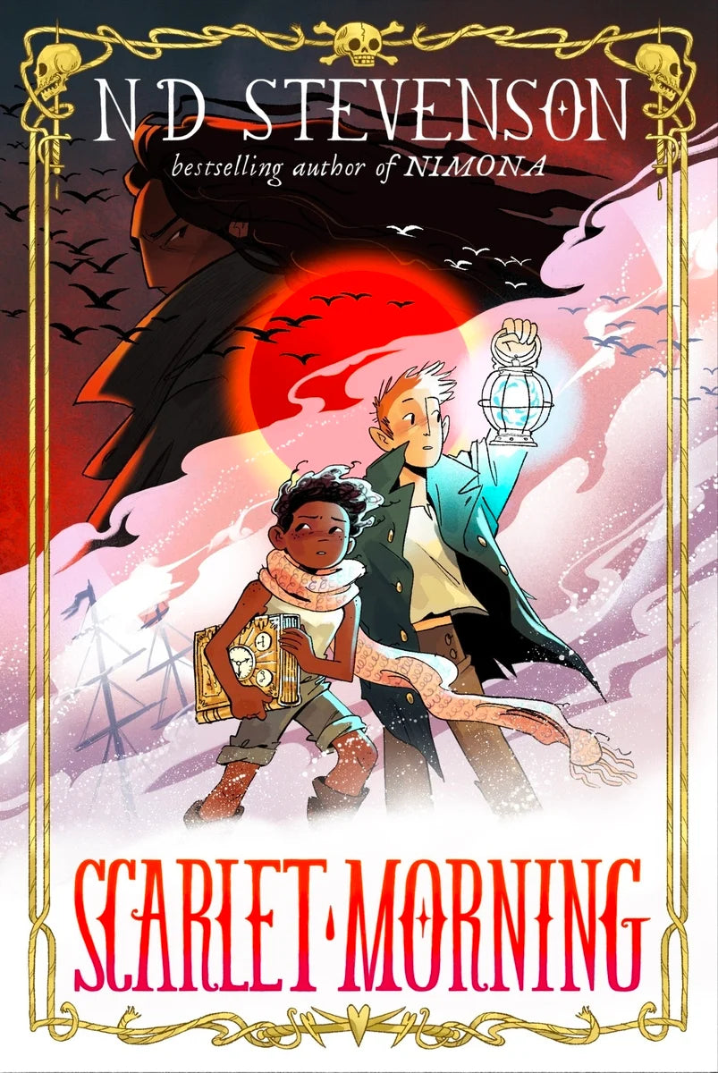 Scarlet Morning, Book 1: Scarlet Morning (Scarlet Morning #1) [SIGNED] | ND Stevenson (Author) + ND Stevenson (Illustrated by)