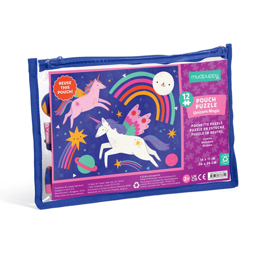 Unicorn Magic 12 Piece Pouch Puzzle | Mudpuppy (Author) + Lindsay Dale-Scott (Unknown Contribution)