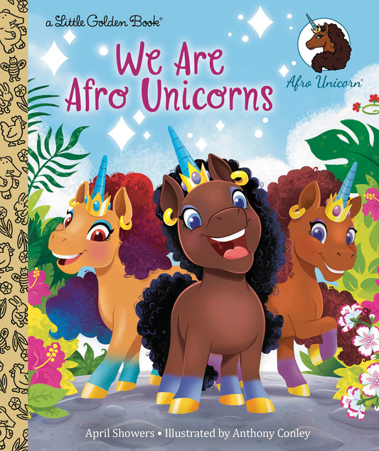 We Are Afro Unicorns (Little Golden Book) | April Showers