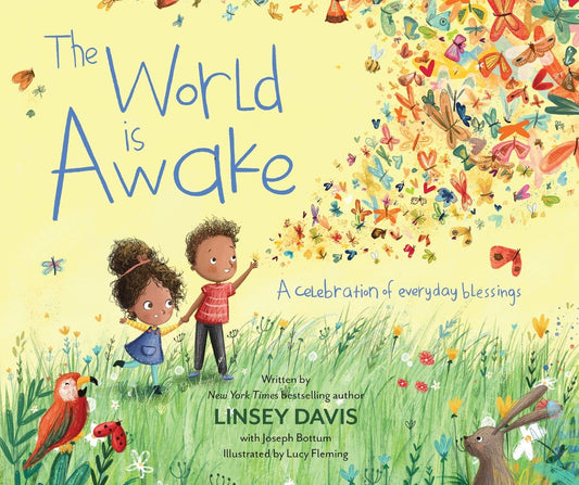 The World Is Awake: A Celebration of Everyday Blessings [signed] | Linsey Davis, Bottum, Fleming