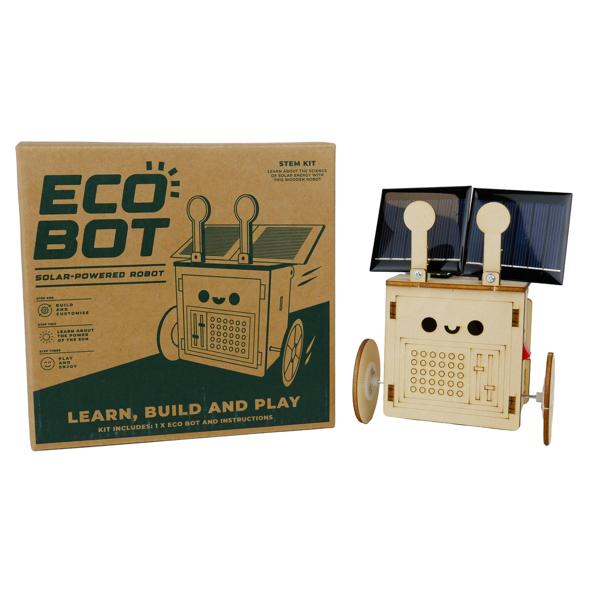 Eco-Bot - Solar Powered Robot