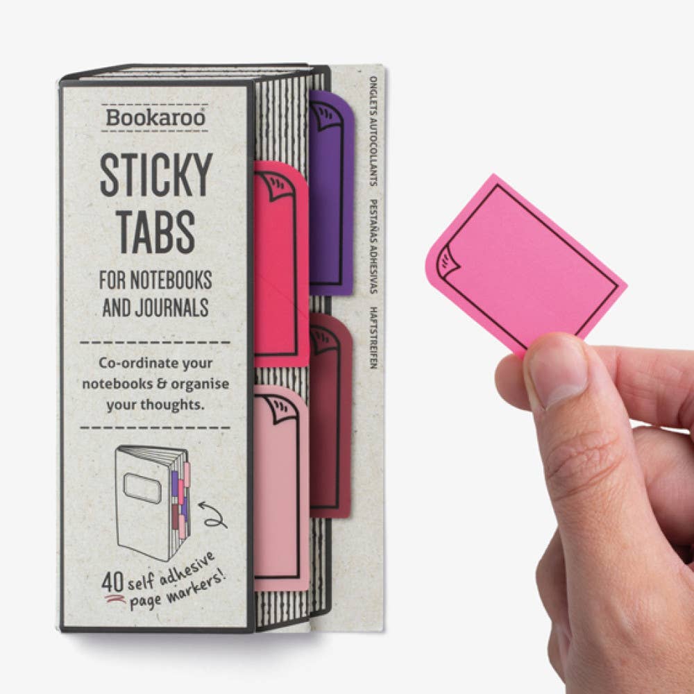 Bookaroo Sticky Tabs: Pastels