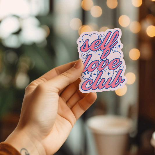 Self Love / Water Resistant Sticker (Matte finish)
