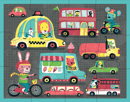 On the Road Pouch Puzzle