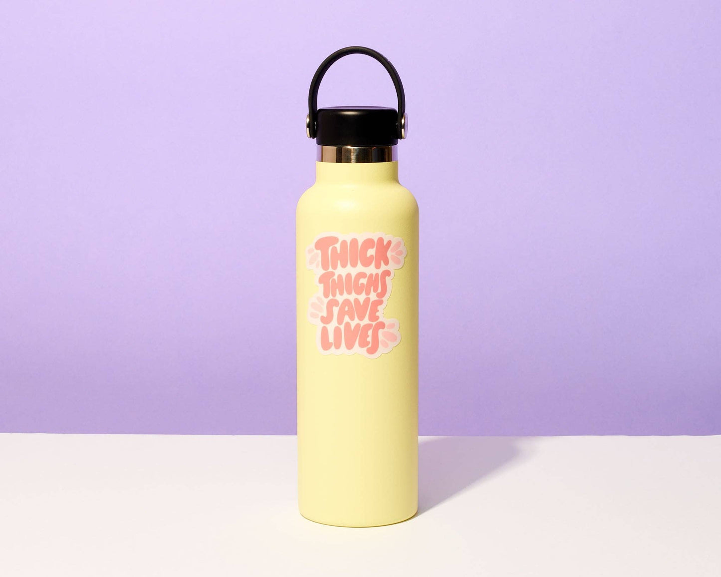 Thick Thighs Save Lives Body Positivity Vinyl Sticker