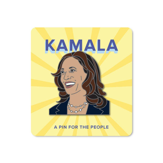 Kamala Enamel Pin