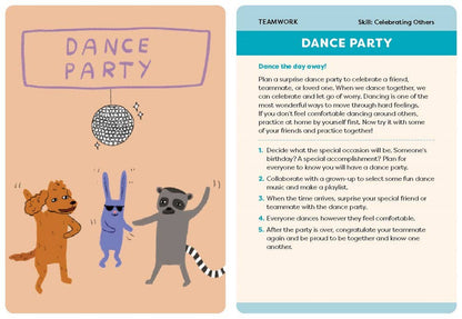 Social Skills Activity Deck for Kids: 30 Super Fun Ways to Make Friends, Listen Better, and Build Self-Confidence | Betsy Petersen (Author) + Brad Petersen (Author)