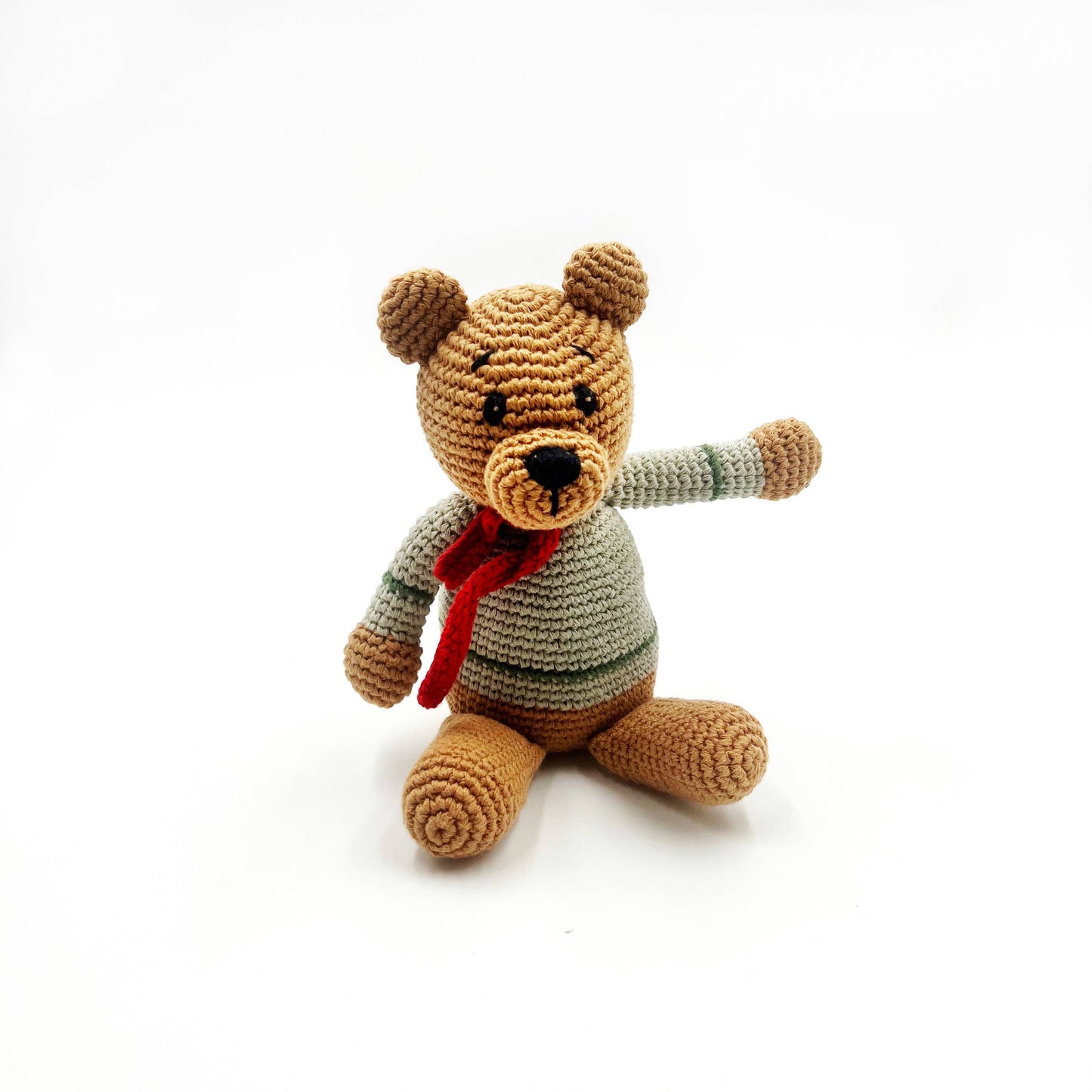 Handcrafted Velvety Boho Teddy Bears – Blue