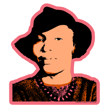 Zora Neale Hurston Sticker | Black Literary Icon | Bookish