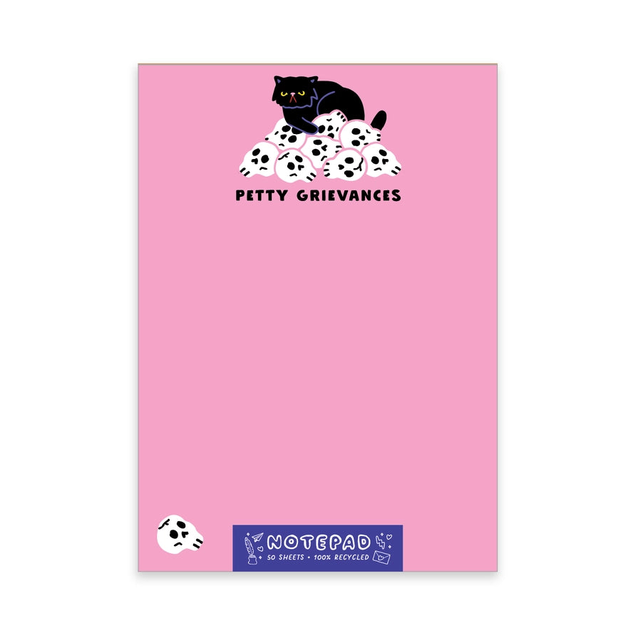 Petty Cat Grievances Notepad