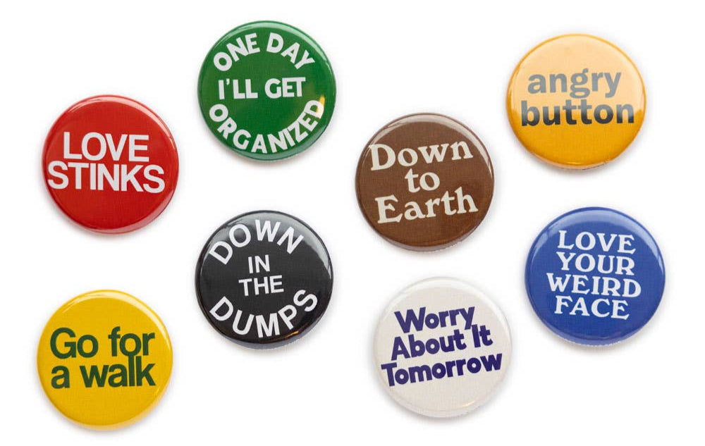 Assorted Pinback Buttons | Three Potato Four Buttons- Series 2