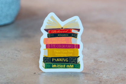 Black Literary Classics Sticker