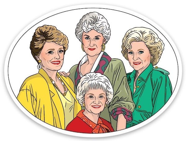 Golden Girls Die Cut Sticker | The Found