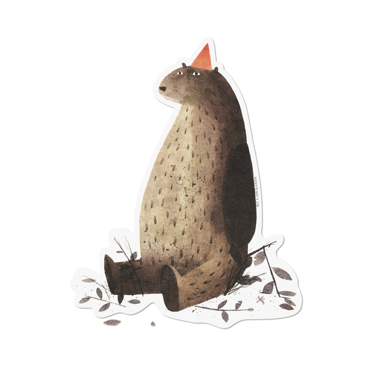 Party Bear sticker
