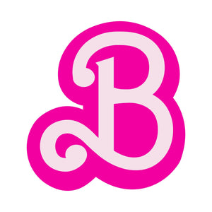Barbie "B" Sticker