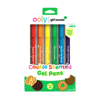 OOLY x Girl Scouts Cookie Scented Gel Pens - Set of 6