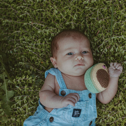 Avocado Pretend Play Food Rattle