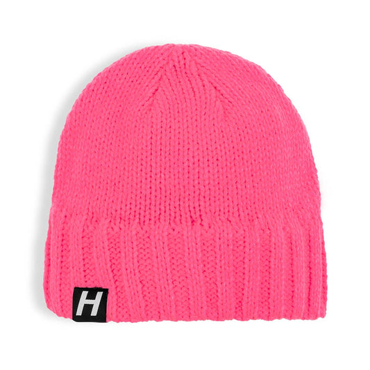 Baby + Kid Beanies - Neon Pink: 6-18 Months