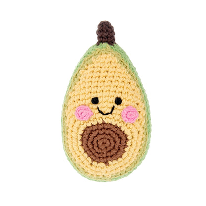 Avocado Pretend Play Food Rattle