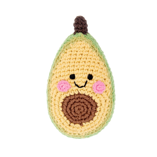 Avocado Pretend Play Food Rattle