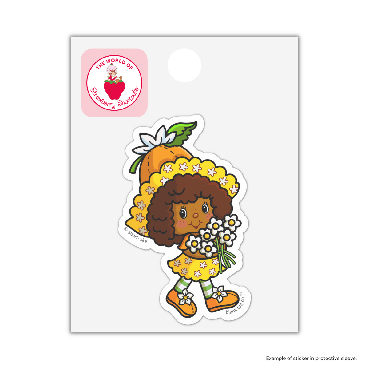 Strawberry Shortcake® Waterproof Sticker - Orange Blossom