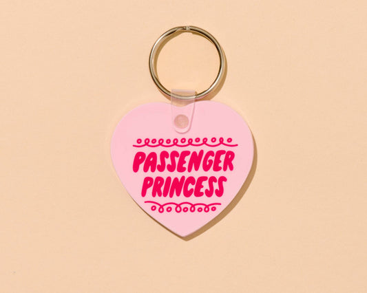 Passenger Princess PVC Keychain