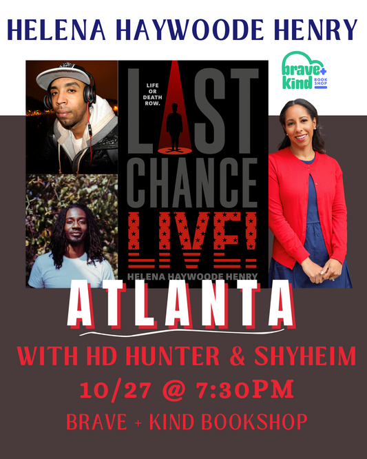 AUTHOR EVENT with HELENA HAYWOODE HENRY for book launch of LAST CHANCE LIVE | Oct 27, 2025