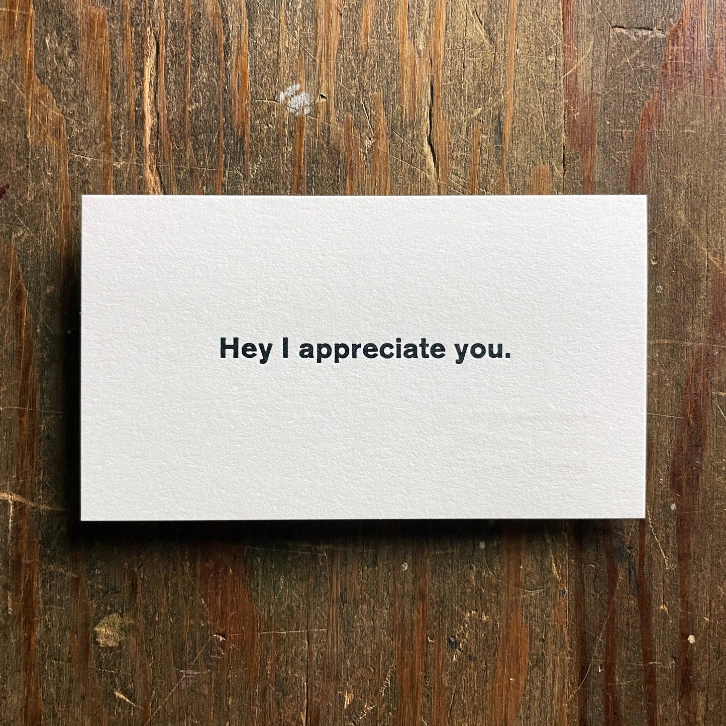 Hey Appreciate Mini Cards 12-Pack