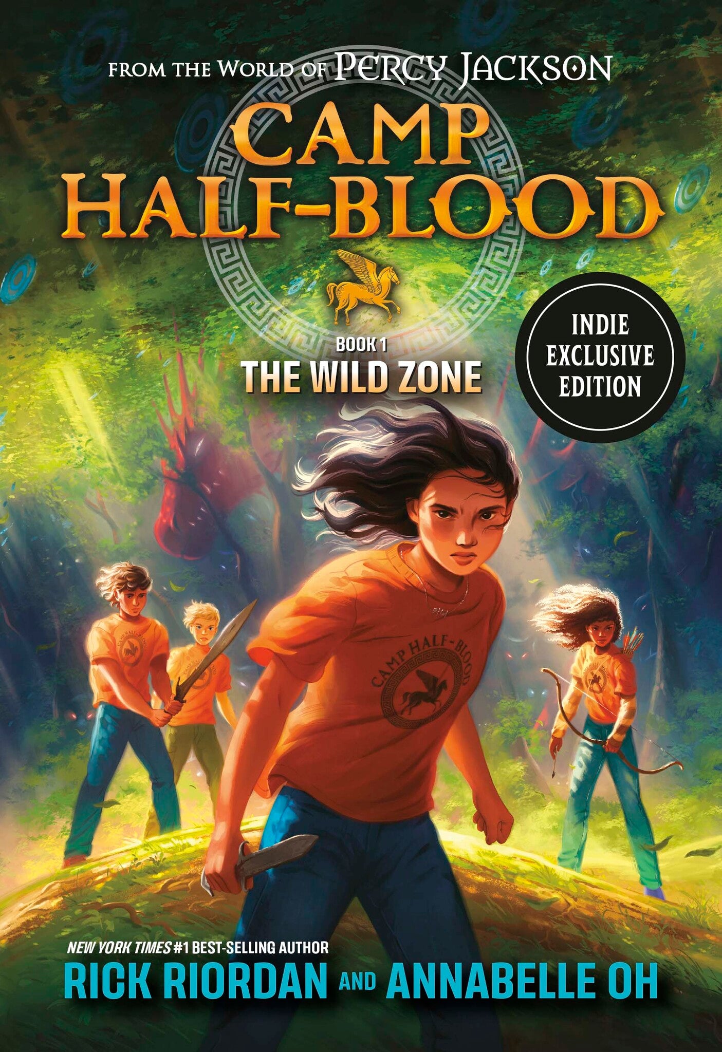 PREORDER: THE WILD ZONE: CAMP HALF-BLOOD BOOK 1 by Rick Riordan and Annabelle Oh SIGNED INDIE EXCLUSIVE EDITION | OUT SEPT 29, 2026