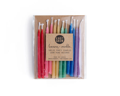 Beeswax Birthday Candles