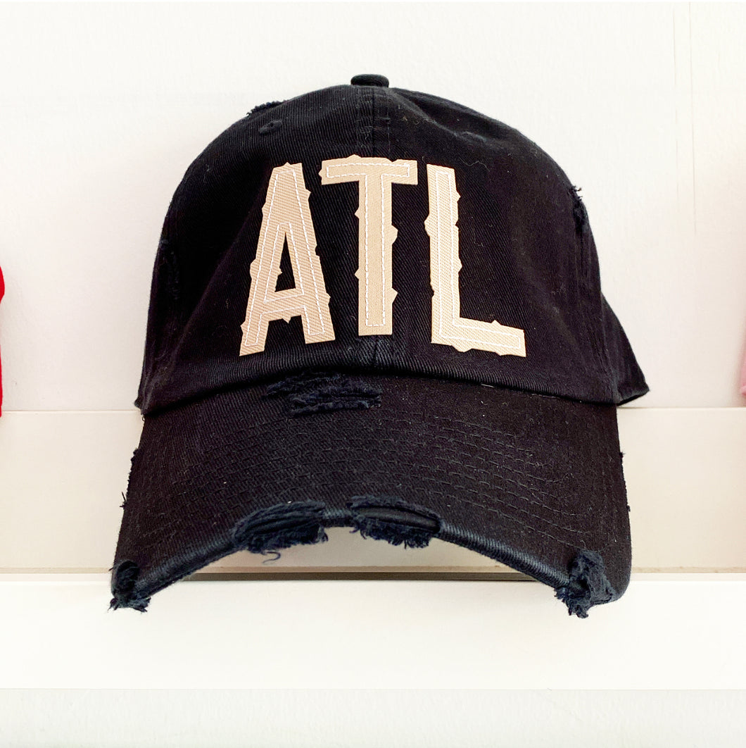 ATL Hat Distressed | Cotton Mule