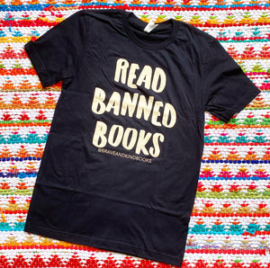 READ BANNED BOOKS TEE | ADULT