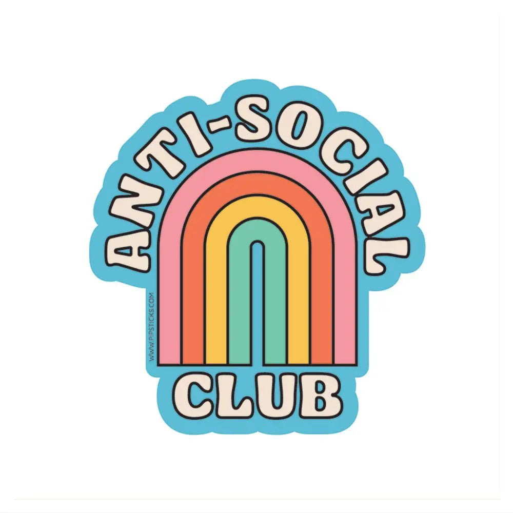 Anti-Social Club Vinyl Sticker
