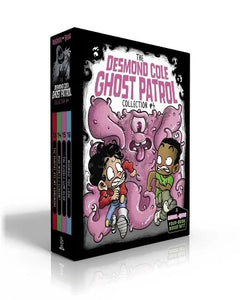 The Desmond Cole Ghost Patrol Collection #4 (Boxed Set): The Vampire Ate My Homework; Who Wants I Scream?; The Bubble Gum Blob; Mermaid You Look (Boxed Set) | Andres Miedoso, Rivas