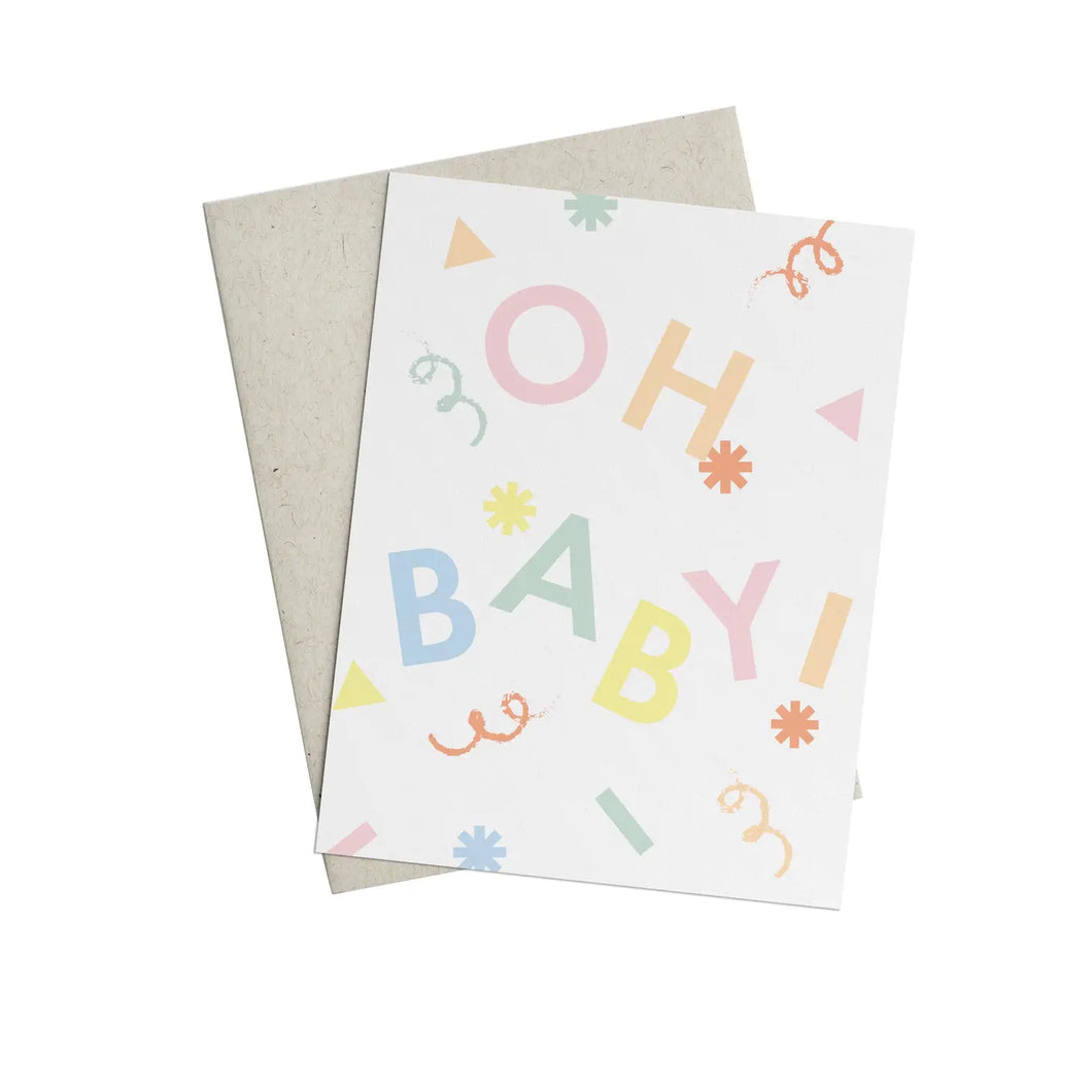 Oh Baby! Greeting Card