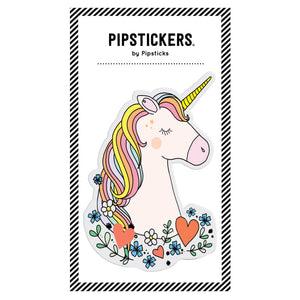 Big Puffy Unicorn Vinyl Sticker