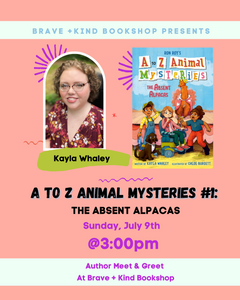 [signed] A to Z Animal Mysteries #1: The Absent Alpacas by Kayla Whaley |
