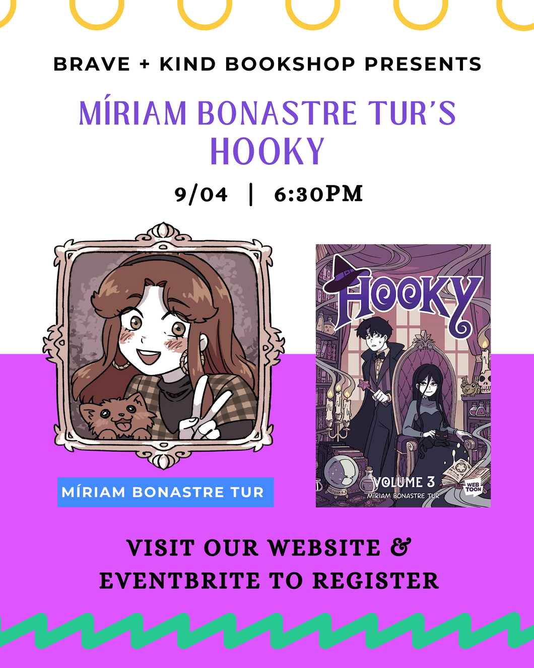 Hooky Vol 3 by Míriam Bonastre Tur [signed]