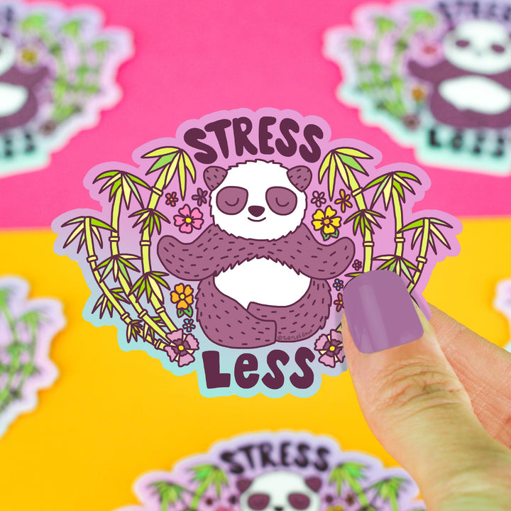 Stress Less Vinyl Sticker | Turtle’s Soup