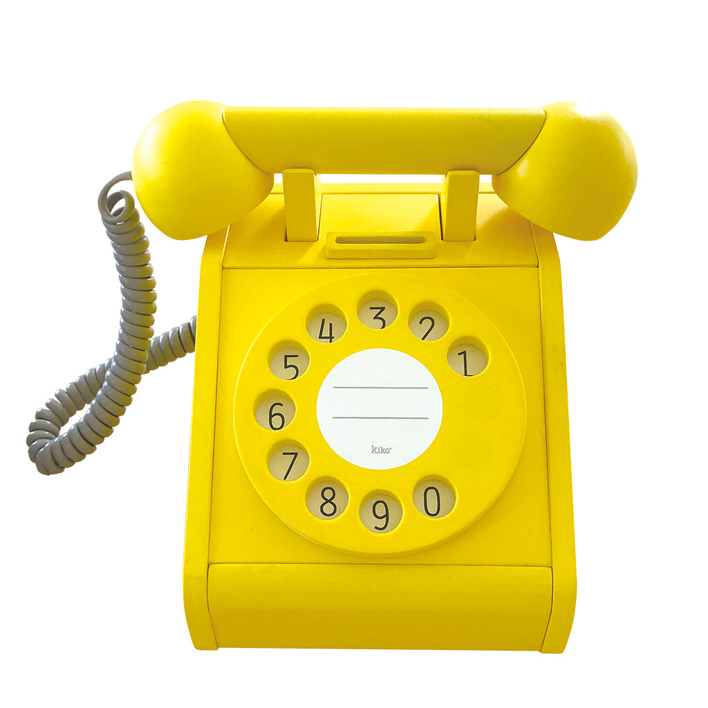 Retro Telephone Wooden Toy | Kiko & GG