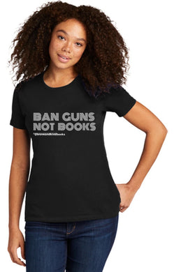 Ban Guns Not Books Tee - Adult