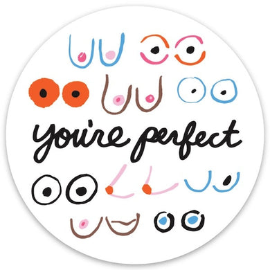You're Perfect Die Cut Sticker | The Found