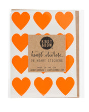 Heart Stickers | Knot & Bow