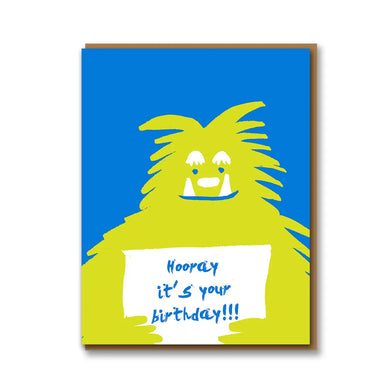 Monster Birthday Card | Nineteen Seventy Three Ltd